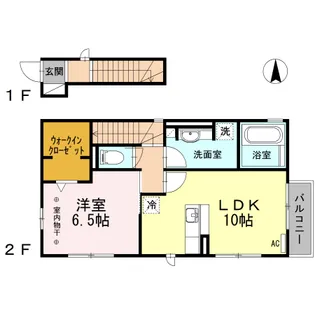 エスペランサ Ⅱ【2階】の間取り