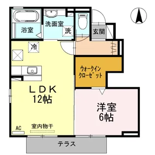 La Luce A【1階】の間取り