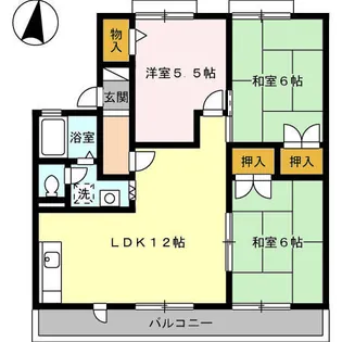 パインハイム A【2階】の間取り