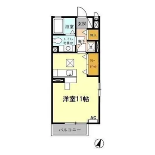 フィニックスC【1階】の間取り