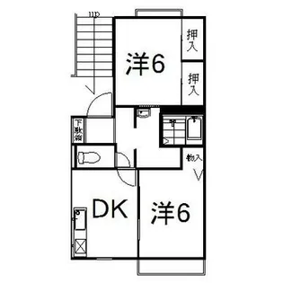 フォーレスM【2階】の間取り