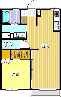 メゾン大栄 B【2階】の間取り