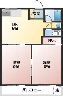 T&Kハイツ【3階】の間取り