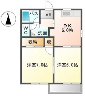ホープスターB 【1階】の間取り