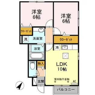 Kinokica【1階】の間取り
