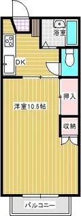 セジュール新南新屋【1階】の間取り