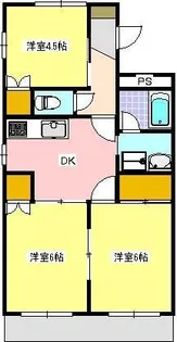シャルマンF【2階】の間取り