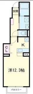 ジュネス小石川E【1階】の間取り