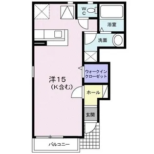 イムーブルⅡ【1階】の間取り