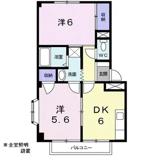 エステートマエジマⅠ【1階】の間取り