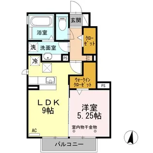 ソフィア【1階】の間取り