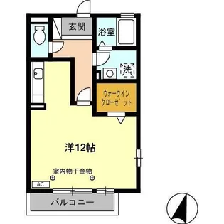 メゾン道原【2階】の間取り