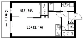 カトルパレ小石川【2階】の間取り