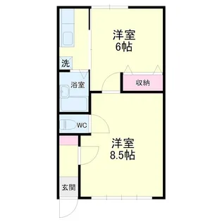 梅原アパート 【2階】の間取り