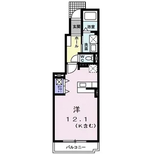 Maison de ange【1階】の間取り