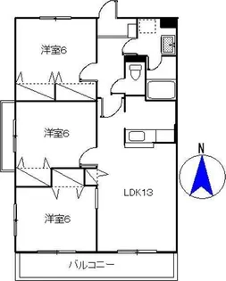 コメット【2階】の間取り
