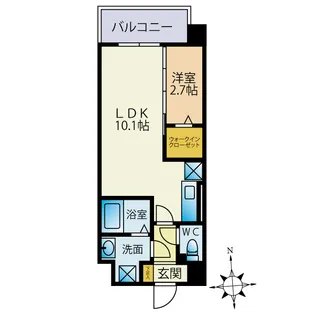 トラムロード【4階】の間取り