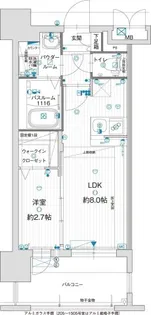 グランフォーレ千早プレミア【15階】の間取り