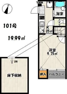 リックメゾン【1階】の間取り
