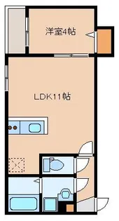 SANBATH WAJIRO【2階】の間取り