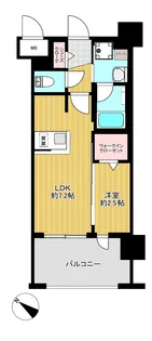 グランフォーレ博多マークプレイス【6階】の間取り