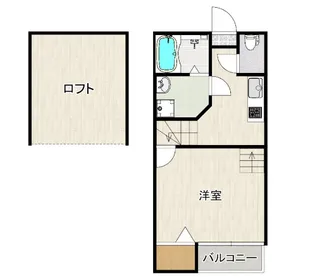 クレオ箱崎【102号室】の間取り