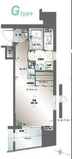 サヴォイマキシマイズ博多ステーション【5階】の間取り