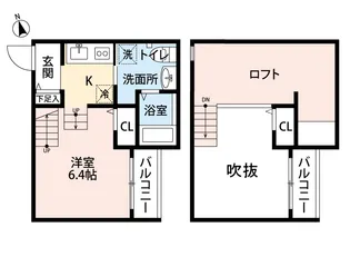 ガーデンプリッツ【1階】の間取り