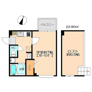 イル・グラッツィア大濠西Ⅰ 【4階】の間取り