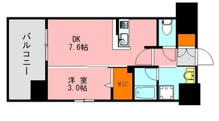 LANDIC O2227【11階】の間取り