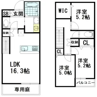 コージーコネクト舞松原駅前【102号室】の間取り
