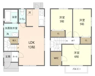 Duo S.K Squar 【1階】の間取り