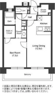 willDo中洲【9階】の間取り
