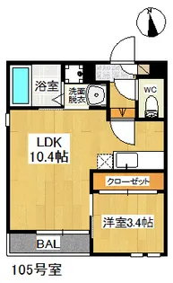 Grandtic K1【1階】の間取り