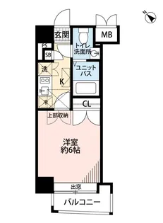 クレタ県庁前【2階】の間取り