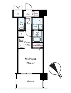 LANDIC H1916【2階】の間取り