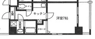 レジデンシャルヒルズ デュオスタイル【9階】の間取り