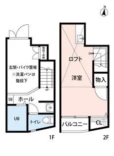 クワトロ・ヴィラ天神南の間取り