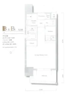 エンクレストWith天神東【5階】の間取り