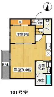 Grandtic chez moi【1階】の間取り