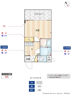 サヴォイエクセルシオール【6階】の間取り