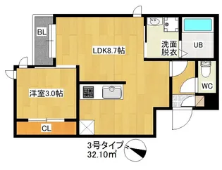Grandtic Perfetto【1階】の間取り
