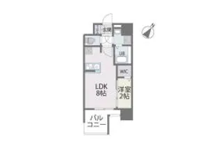MODERNPALAZZO博多デュオグランデWEST【3階】の間取り