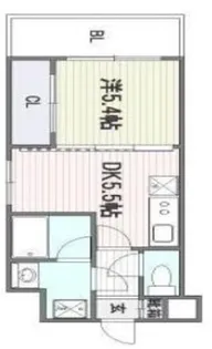 ラファセ美野島【9階】の間取り