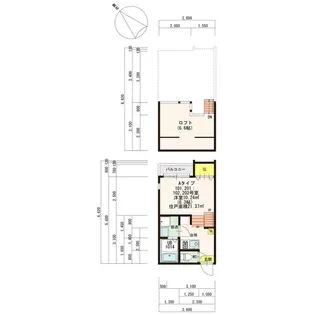 Nexstage 九産大前【201号室】の間取り