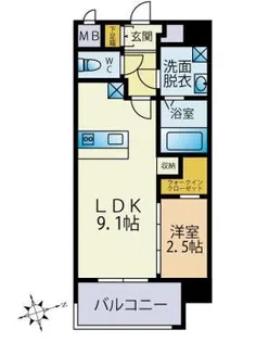 T・T城西【2階】の間取り