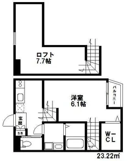 sorriso villa terrace【102号室】の間取り