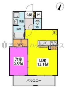 ボヌールⅡ【1階】の間取り