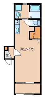 リテラ銀天町【1階】の間取り