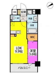 CASA Fortuna【5階】の間取り